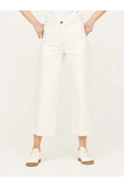 Thought Weiter Hosenrock Aus Biobaumwolle, Weiss