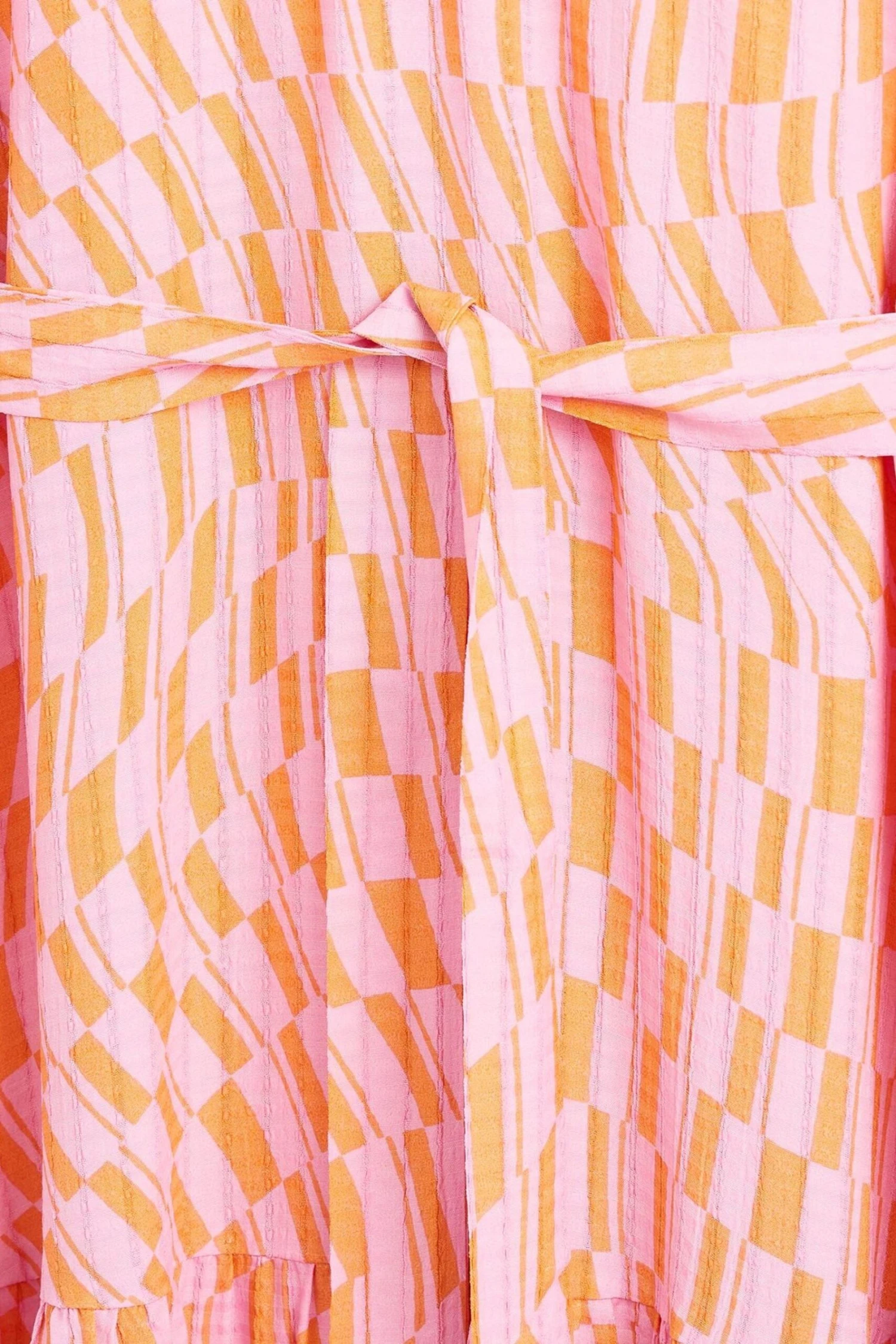 Oliver Bonas Maxikleid Mit Geometrischem Muster, Pink 10 Oliver Bonas Maxikleid Mit Geometrischem Muster, Pink – Bild 8