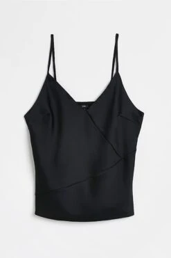 River Island Asym Seam Cami Black Dress -Next || RIVER ISLAND Verkaufsgeschäft 156853s5