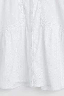 Oliver Bonas Bluse Mit Häkelspitze, Weiß -Next || RIVER ISLAND Verkaufsgeschäft 164345s4