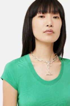 Jigsaw T-Shirt Aus Supima-Baumwolle, Grün 11 Jigsaw T-Shirt Aus Supima-Baumwolle, Grün -Next || RIVER ISLAND Verkaufsgeschäft 168889s5