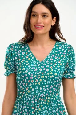 Sugarhill Brighton Bernice Kleid Mit Leotupfen In Regenbogenfarben, Grün 10 Sugarhill Brighton Bernice Kleid Mit Leotupfen In Regenbogenfarben, Grün -Next || RIVER ISLAND Verkaufsgeschäft 187609s4