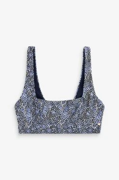 Blau - Savannah Miller X Next Crop-Bikinioberteil -Next || RIVER ISLAND Verkaufsgeschäft 295340s5