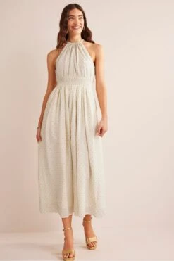 Boden Maxikleid Mit Metallic-Detail -Next || RIVER ISLAND Verkaufsgeschäft 407 537s3