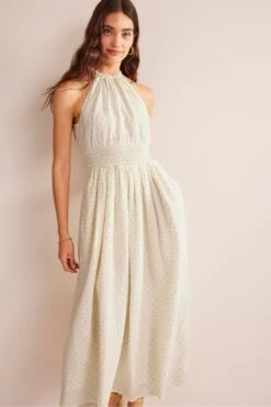 Boden Maxikleid Mit Metallic-Detail -Next || RIVER ISLAND Verkaufsgeschäft 407 537s5