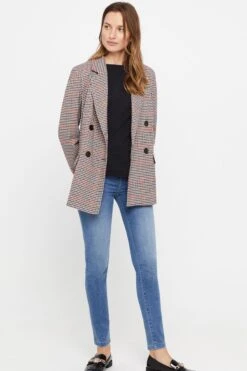 Cortefiel Sensational Fit Figurformende Jeans, Blau