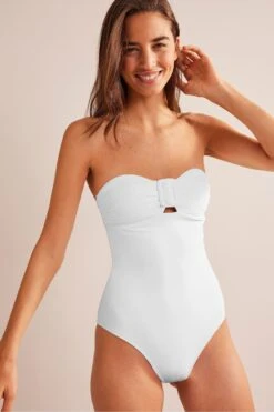 Boden Wrap Buckle Bandeau Swimsuit 10 Boden Wrap Buckle Bandeau Swimsuit -Next || RIVER ISLAND Verkaufsgeschäft 511205s3