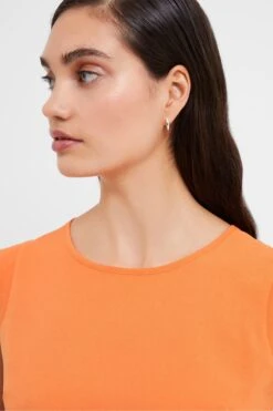 French Connection Leichtes T-Shirt Aus Kreppmaterial Mit Flügelärmeln, Orange 8 French Connection Leichtes T-Shirt Aus Kreppmaterial Mit Flügelärmeln, Orange -Next || RIVER ISLAND Verkaufsgeschäft 530546s3