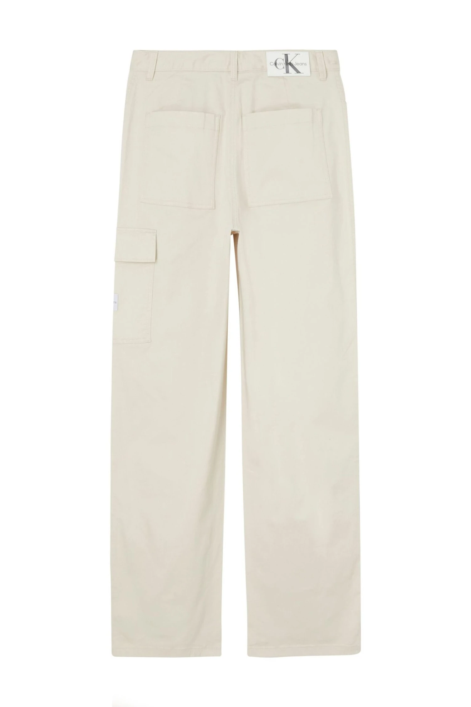 Calvin Klein Jeans High Rise Straight Twill Trousers 5 Calvin Klein Jeans High Rise Straight Twill Trousers – Bild 3