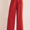 Boden Wide-Leg-Hose In Relaxed Fit, Rot -Next || RIVER ISLAND Verkaufsgeschäft 582976s