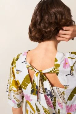 White Stuff Jolene Midikleid Aus Baumwolle, Weiss -Next || RIVER ISLAND Verkaufsgeschäft 693195s5