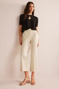 Boden Ausgestellte Crop-Hose Mit Bi-Stretch -Next || RIVER ISLAND Verkaufsgeschäft 696949s3