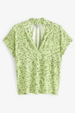 Pure Collection Jersey-Top Mit V-Ausschnitt, Grün 9 Pure Collection Jersey-Top Mit V-Ausschnitt, Grün -Next || RIVER ISLAND Verkaufsgeschäft 743578s4