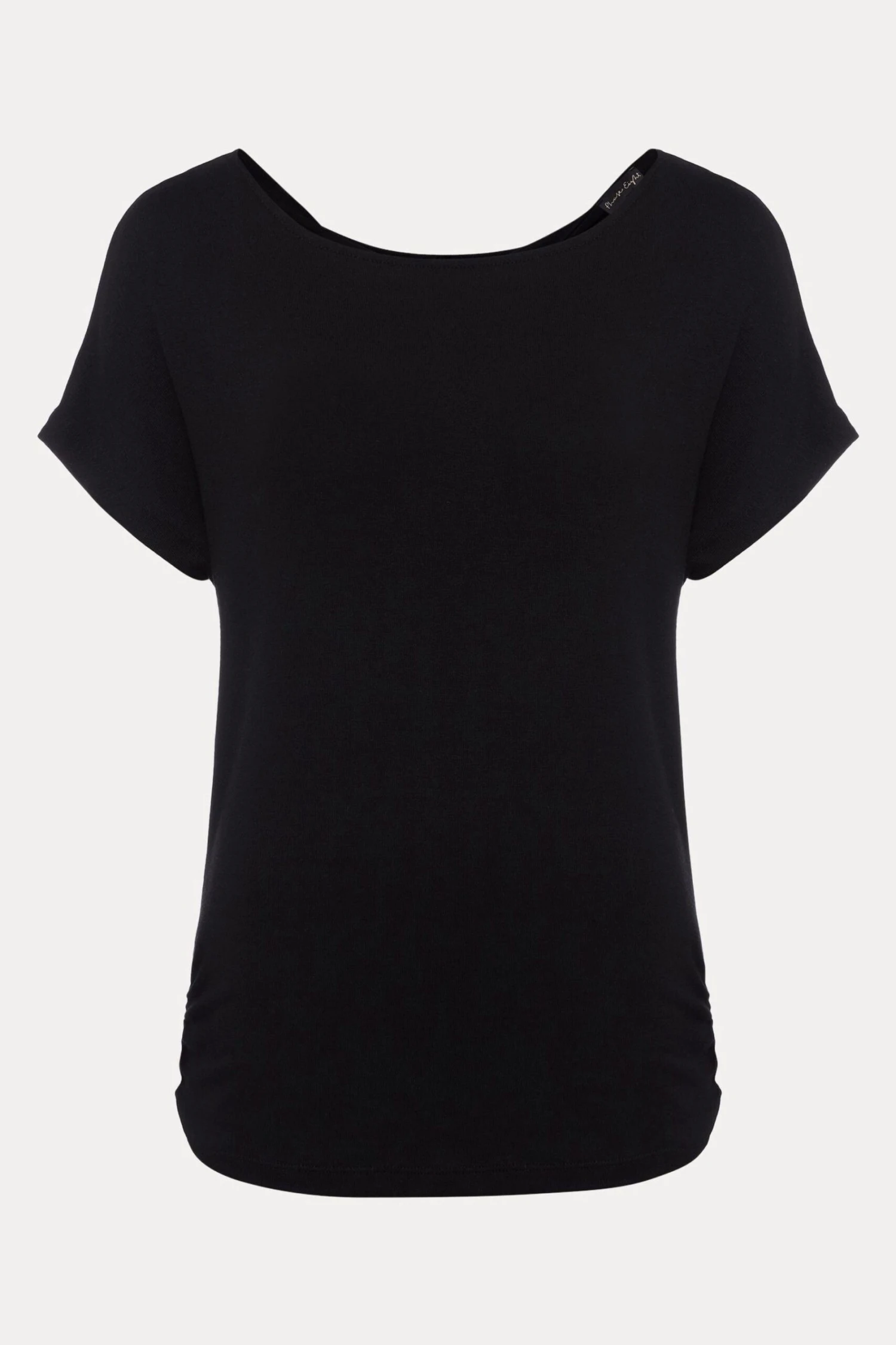 Phase Eight Neena T-Shirt Mit Wasserfallausschnitt Und Gedrehtem Detail Hinten, Schwarz 8 Phase Eight Neena T-Shirt Mit Wasserfallausschnitt Und Gedrehtem Detail Hinten, Schwarz – Bild 6