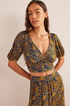 Boden Cropped-Top Mit Gedrehten Detail -Next || RIVER ISLAND Verkaufsgeschäft 800867s3