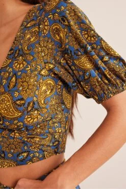 Boden Cropped-Top Mit Gedrehten Detail -Next || RIVER ISLAND Verkaufsgeschäft 800867s5