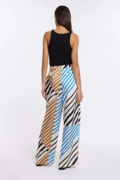 River Island Hose Mit Weitem Bein Und Bundfalten, Blau -Next || RIVER ISLAND Verkaufsgeschäft 933448s3