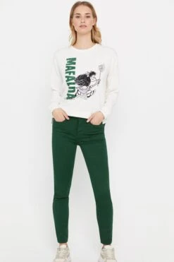 Cortefiel Sensational Fit Shaping-Jeans, Grün -Next || RIVER ISLAND Verkaufsgeschäft 986151s3