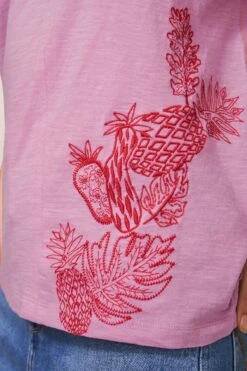 White Stuff Nelly T-Shirt Mit Stickerei, Pink -Next || RIVER ISLAND Verkaufsgeschäft 998985s4