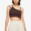Nike Modernes, Asymmetrisches Cropped-Tanktop