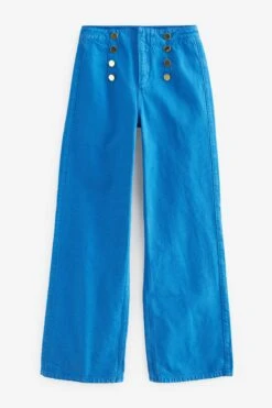Next Elegante Jeans Mit Weitem Bein Und Goldfarbenen Knöpfen -Next || RIVER ISLAND Verkaufsgeschäft A71749s5