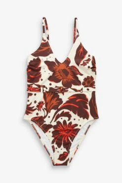 Next Badeanzug Mit V-Ausschnitt -Next || RIVER ISLAND Verkaufsgeschäft A72340s4