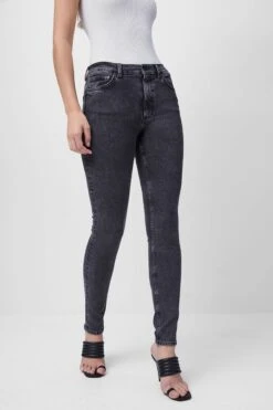 French Connection Rebound Skinny-Jeans Aus Denim, Schwarz -Next || RIVER ISLAND Verkaufsgeschäft A83817s3