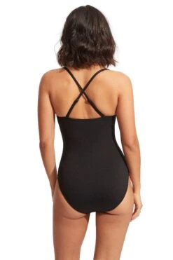 Seafolly Twist Neckholder-Badeanzug Mit Stretchanteil, Schwarz 9 Seafolly Twist Neckholder-Badeanzug Mit Stretchanteil, Schwarz -Next || RIVER ISLAND Verkaufsgeschäft A89610s4