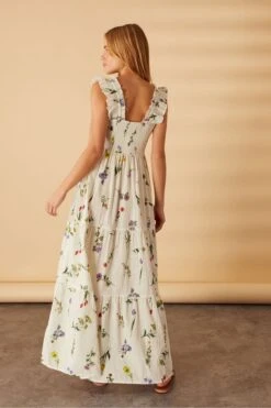 Accessorize Gestuftes, Geblümtes Maxikleid, Natur 12 Accessorize Gestuftes, Geblümtes Maxikleid, Natur -Next || RIVER ISLAND Verkaufsgeschäft C02073s5