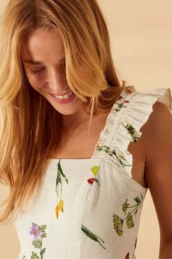 Accessorize Gestuftes, Geblümtes Maxikleid, Natur 13 Accessorize Gestuftes, Geblümtes Maxikleid, Natur -Next || RIVER ISLAND Verkaufsgeschäft C02073s6