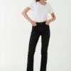 Fatface Brooke Bootcut-Jeans, Schwarz 1 Fatface Brooke Bootcut-Jeans, Schwarz -Next || RIVER ISLAND Verkaufsgeschäft C06779s
