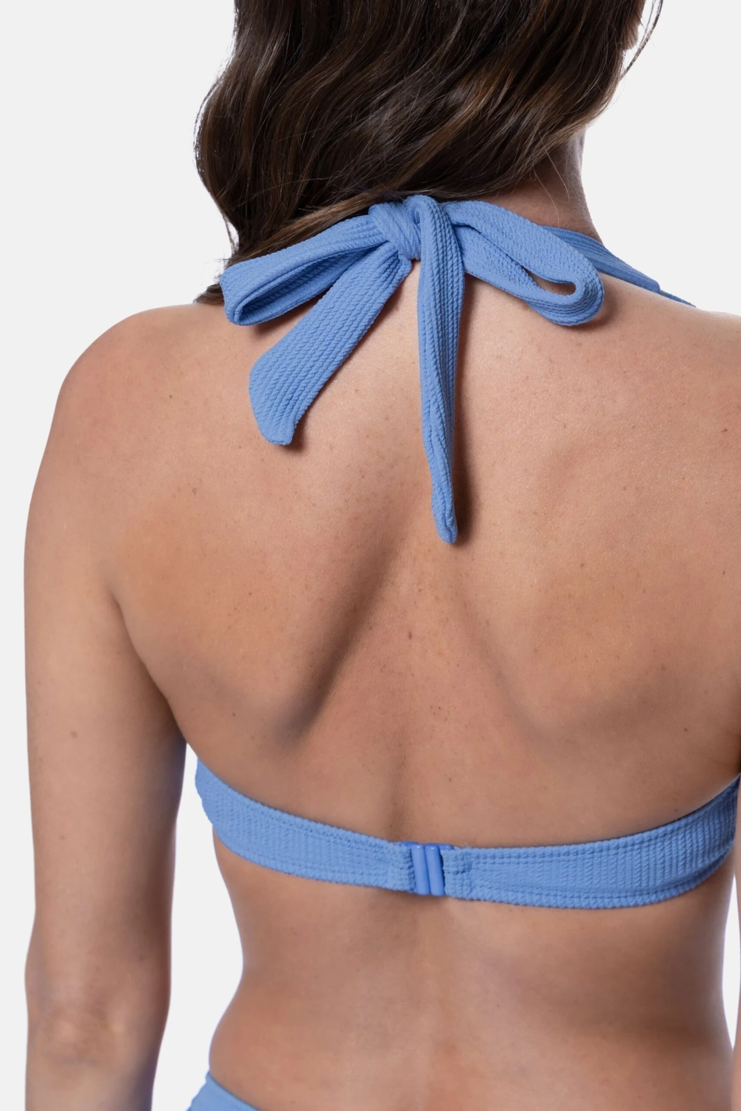 Dorina Grasse Eco Wattiertes Neckholder-Bikinitop, Blau 10 Dorina Grasse Eco Wattiertes Neckholder-Bikinitop, Blau – Bild 8