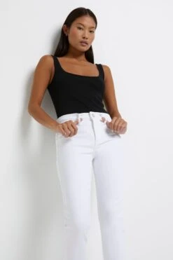 River Island Mid Rise Sculpt Jeans -Next || RIVER ISLAND Verkaufsgeschäft C29411s3