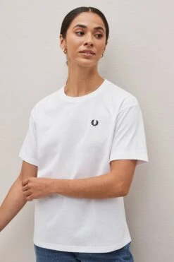 Fred Perry T-Shirt Mit Rundhalsausschnitt