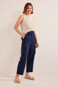 Boden Cargohose Aus Tencel™ -Next || RIVER ISLAND Verkaufsgeschäft C56499s4