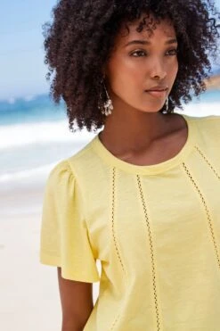 Crew Neck Cotton Bubblehem Top 10 Crew Neck Cotton Bubblehem Top -Next || RIVER ISLAND Verkaufsgeschäft C69 111s3