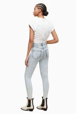 All Saints Dax Jeans, Blau -Next || RIVER ISLAND Verkaufsgeschäft C81247s3