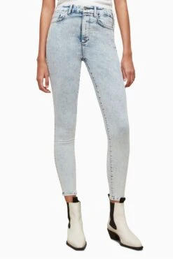 All Saints Dax Jeans, Blau -Next || RIVER ISLAND Verkaufsgeschäft C81247s4
