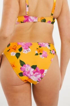 Figleaves Panama Klassischer, Geblümter Slip Mit Rüschen, Gelb -Next || RIVER ISLAND Verkaufsgeschäft C89854s3