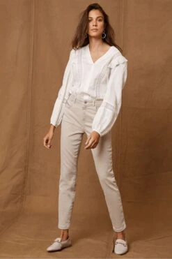 Mint Velvet Orlando Skinny-Jeans Mit Reißverschluss