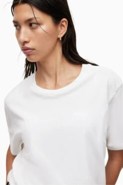 Allsaints Pippa T-Shirt, Weiß -Next || RIVER ISLAND Verkaufsgeschäft C96893s4