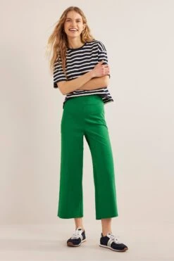 Boden Cropped-Hose Aus Jersey