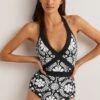 Boden Kefalonia Badeanzug Mit Neckholder -Next || RIVER ISLAND Verkaufsgeschäft D03447s