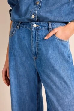 Denim, Mittelblau - Weit Geschnittene Jeans 11 Denim, Mittelblau - Weit Geschnittene Jeans -Next || RIVER ISLAND Verkaufsgeschäft D16 579s4