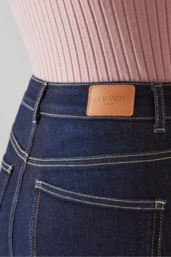 Lk Bennett Reena Ausgestellte Jeans Aus Stretch-Denim, Indigo -Next || RIVER ISLAND Verkaufsgeschäft D34017s4