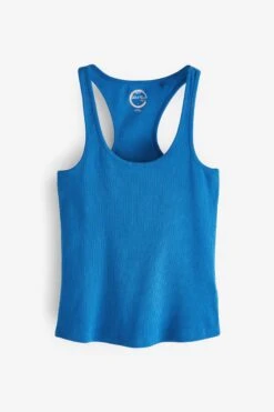 Geripptes Trägertop Mit Ringerrücken Und U-Ausschnitt -Next || RIVER ISLAND Verkaufsgeschäft D39 350s5