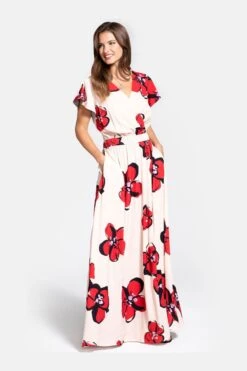 Hot Squash Maxikleid Mit Wickeloberteil Aus Chiffon, Creme 9 Hot Squash Maxikleid Mit Wickeloberteil Aus Chiffon, Creme -Next || RIVER ISLAND Verkaufsgeschäft D52477s4