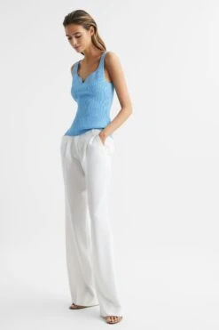 Reiss Daisy Top Mit Herzausschnitt -Next || RIVER ISLAND Verkaufsgeschäft D72 407s6