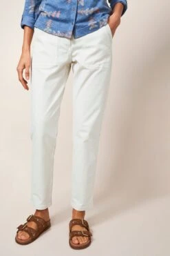 White Stuff Twister Chinohose, Natur