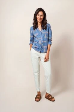 White Stuff Twister Chinohose, Natur -Next || RIVER ISLAND Verkaufsgeschäft D72043s4